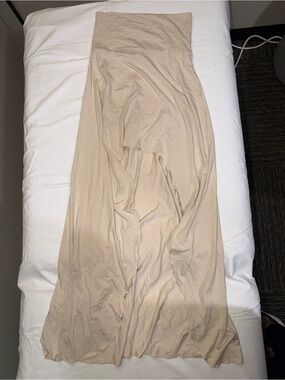 Aphrodite by Royal Codes: Beige Maxi Skirt
